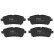 Brake Pad Set, disc brake GDB2176 TRW, Thumbnail 4