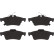 Brake Pad Set, disc brake GDB2178 TRW, Thumbnail 3
