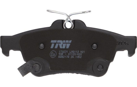 Brake Pad Set, disc brake GDB2178 TRW, Image 4