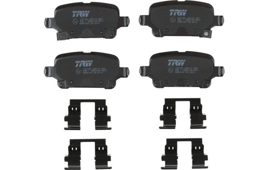 Brake Pad Set, disc brake GDB2180 TRW, Image 3