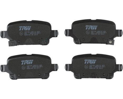 Brake Pad Set, disc brake GDB2180 TRW, Image 4
