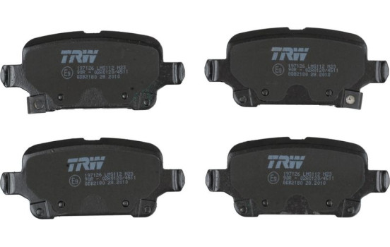 Brake Pad Set, disc brake GDB2180 TRW, Image 4
