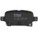 Brake Pad Set, disc brake GDB2180 TRW, Thumbnail 6