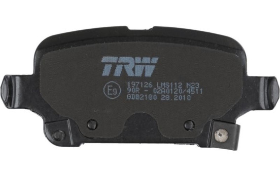 Brake Pad Set, disc brake GDB2180 TRW, Image 6