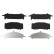 Brake Pad Set, disc brake GDB2182 TRW, Thumbnail 7
