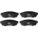 Brake Pad Set, disc brake GDB2183 TRW, Thumbnail 4