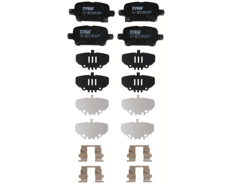 Brake Pad Set, disc brake GDB2184 TRW, Image 2