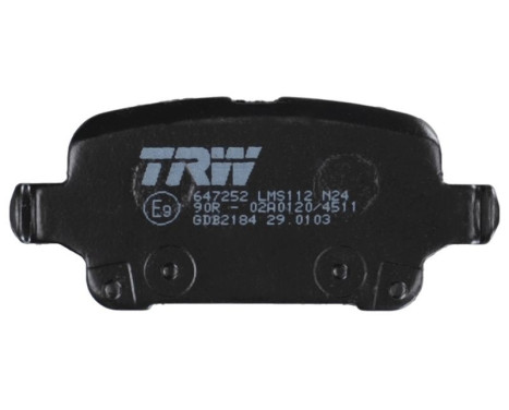 Brake Pad Set, disc brake GDB2184 TRW, Image 5