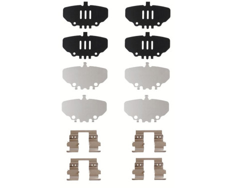 Brake Pad Set, disc brake GDB2184 TRW, Image 6