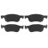 Brake Pad Set, disc brake GDB2186 TRW, Thumbnail 4
