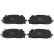 Brake Pad Set, disc brake GDB2190 TRW, Thumbnail 4