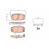 Brake Pad Set, disc brake GDB2192 TRW