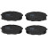 Brake Pad Set, disc brake GDB2192 TRW, Thumbnail 2