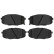 Brake Pad Set, disc brake GDB2192 TRW, Thumbnail 3