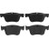 Brake Pad Set, disc brake GDB2193 TRW, Thumbnail 4