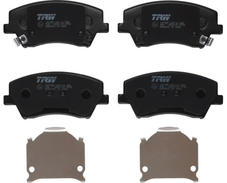 Brake Pad Set, disc brake GDB2203 TRW