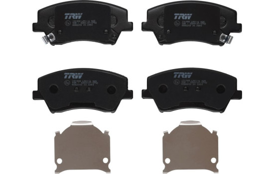 Brake Pad Set, disc brake GDB2203 TRW