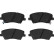 Brake Pad Set, disc brake GDB2203 TRW, Thumbnail 2