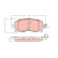 Brake pad set, disc brake GDB2216 TRW, Thumbnail 2