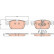 Brake Pad Set, disc brake GDB2221 TRW, Thumbnail 2