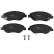 Brake Pad Set, disc brake GDB2228 TRW, Thumbnail 3