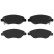 Brake Pad Set, disc brake GDB2228 TRW, Thumbnail 4