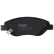 Brake Pad Set, disc brake GDB2228 TRW, Thumbnail 6