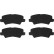 Brake pad set, disc brake GDB2248 TRW, Thumbnail 2