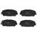 Brake pad set, disc brake GDB2268 TRW, Thumbnail 2