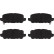Brake pad set, disc brake GDB2279 TRW, Thumbnail 2