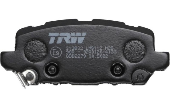 Brake pad set, disc brake GDB2279 TRW, Image 3