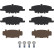 Brake pad set, disc brake GDB2279 TRW, Thumbnail 4