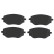 Brake pad set, disc brake GDB2324 TRW, Thumbnail 3
