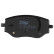 Brake pad set, disc brake GDB2324 TRW, Thumbnail 4