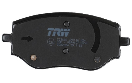 Brake pad set, disc brake GDB2324 TRW, Image 4