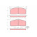 Brake Pad Set, disc brake GDB233 TRW, Thumbnail 2