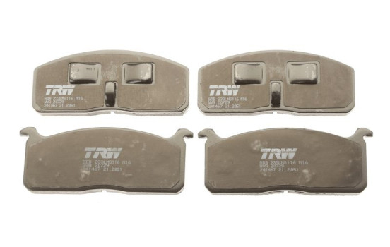 Brake Pad Set, disc brake GDB233 TRW, Image 3