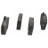 Brake pad set, disc brake GDB2330 TRW, Thumbnail 3