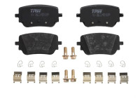 Brake pad set, disc brake GDB2331 TRW