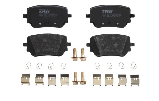 Brake pad set, disc brake GDB2331 TRW