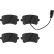 Brake pad set, disc brake GDB2389 TRW, Thumbnail 2