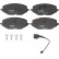 Brake pad set, disc brake GDB2392 TRW