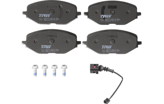 Brake pad set, disc brake GDB2392 TRW