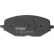 Brake pad set, disc brake GDB2392 TRW, Thumbnail 2