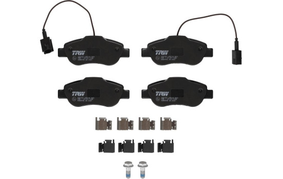 Brake pad set, disc brake GDB2405 TRW