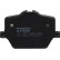 Brake pad set, disc brake GDB2419 TRW, Thumbnail 3