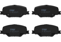 Brake pad set, disc brake GDB2424 TRW