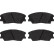 Brake pad set, disc brake GDB2459 TRW, Thumbnail 2
