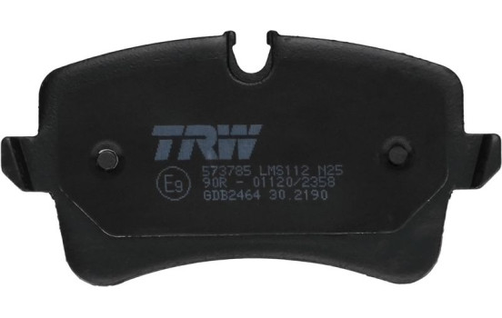 Brake pad set, disc brake GDB2464 TRW, Image 3