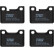 Brake Pad Set, disc brake GDB247 TRW, Thumbnail 2